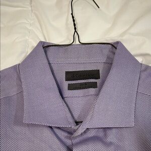 Calvin Klein Men's Lavender Dress Shirt
